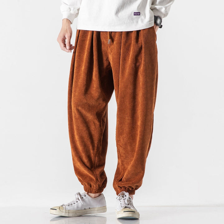 Soepele corduroy herenbroek - Marcus