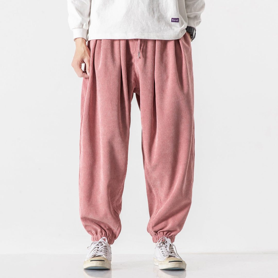 Soepele corduroy herenbroek - Marcus