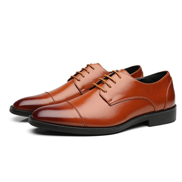 Leren herenschoenen met elegante vetersluiting - Viktor