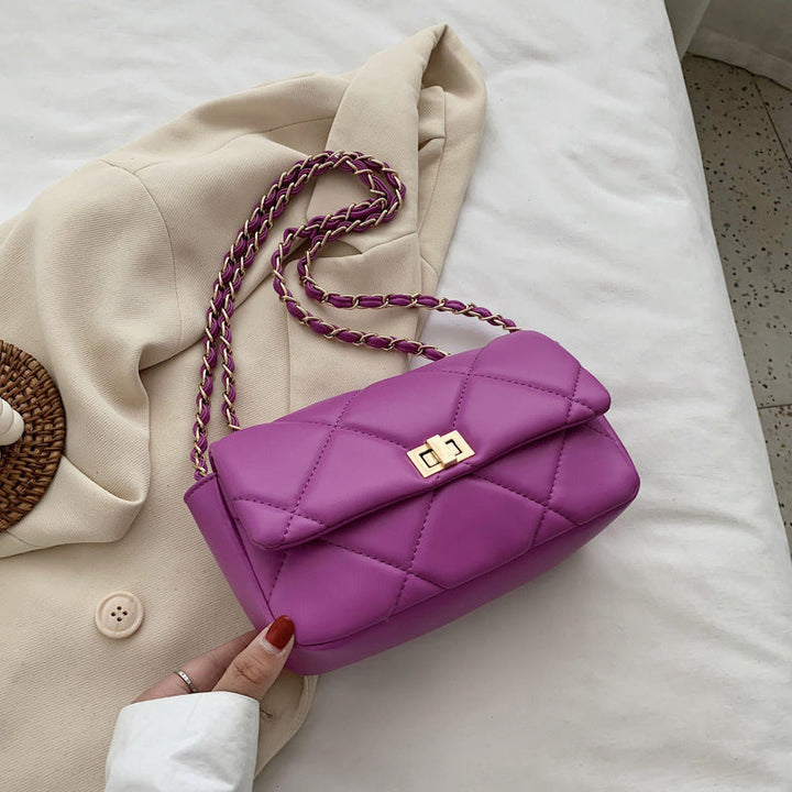 Gewatteerde tas met ketting - Noelia