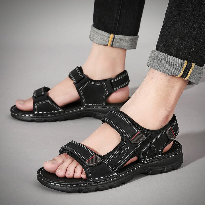 Heren sandalen zwart verstelbaar - Hanoi
