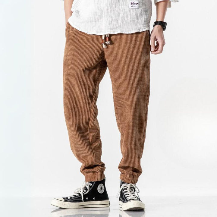 Corduroy broek wijde snit - Vandor