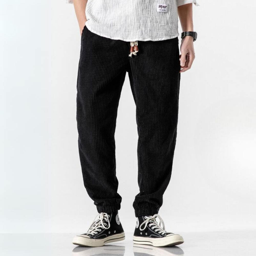 Corduroy broek wijde snit - Vandor