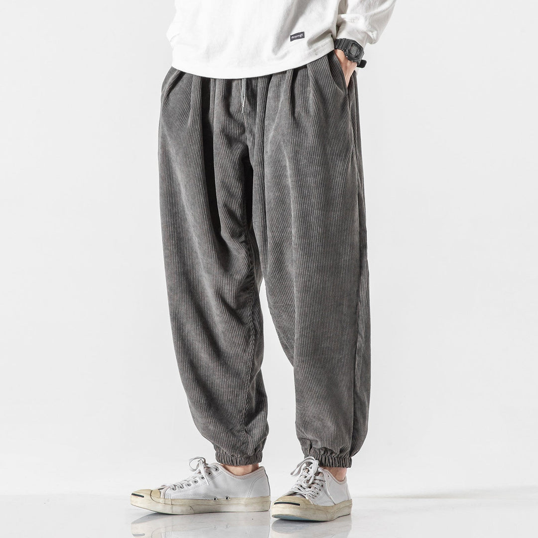 Soepele corduroy herenbroek - Marcus