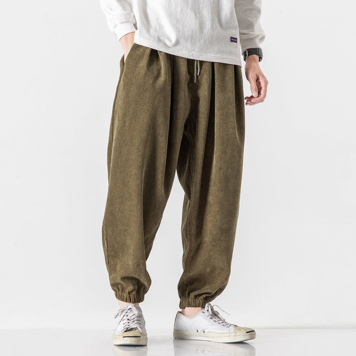 Soepele corduroy herenbroek - Marcus