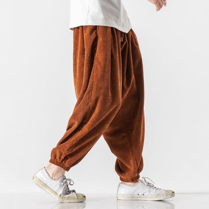 Soepele corduroy herenbroek - Marcus