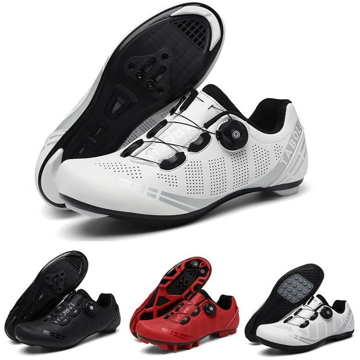 Herenfietsschoenen fast fit sport rood - Velox