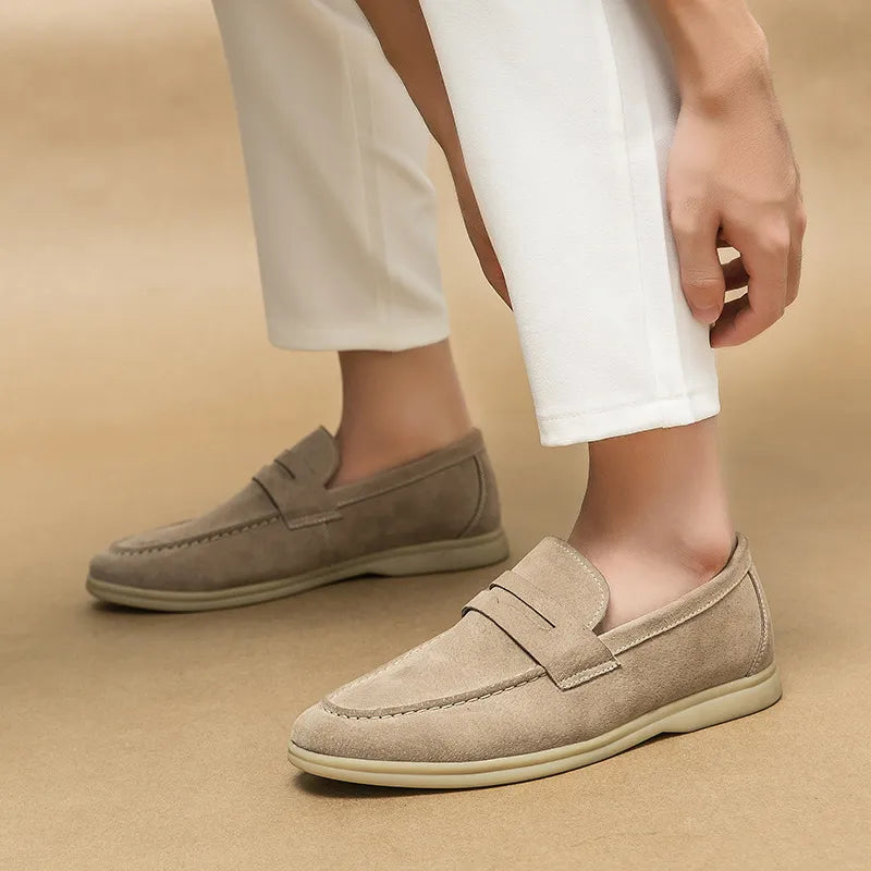 Oliver - Stijlvolle leren loafers voor heren, comfortabel en duurzaam