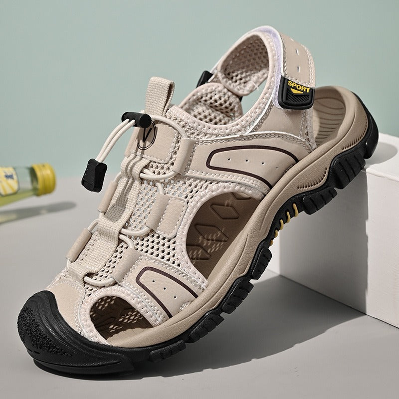 Trekking sandalen voor heren van ademend mesh met antislipzool - Dario