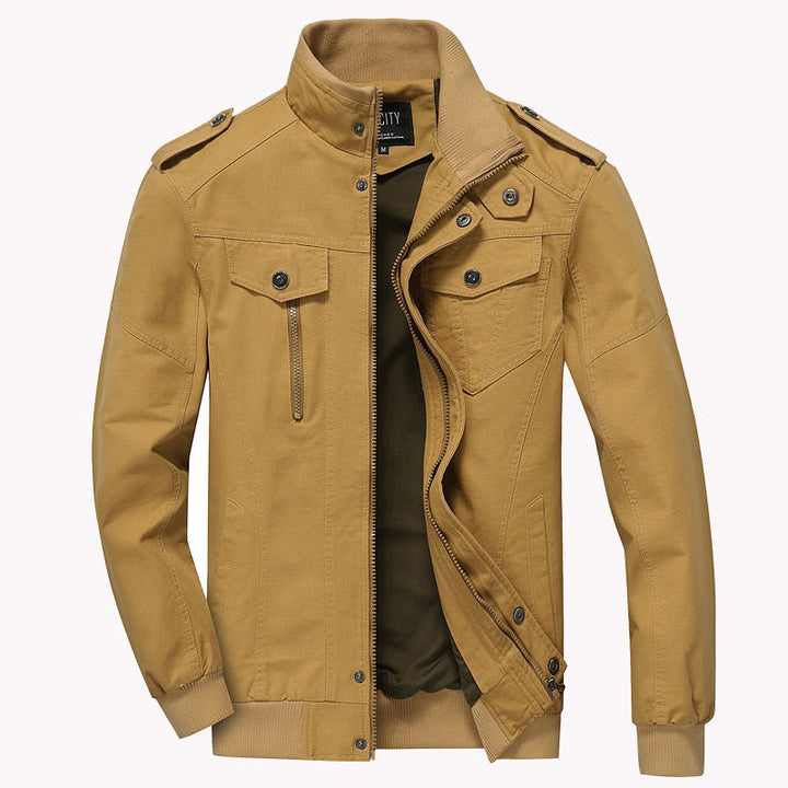 Herenjas katoen militair casual - Arvid