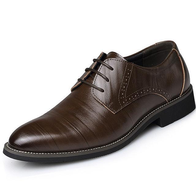 Leren veterschoenen voor heren - Henrik