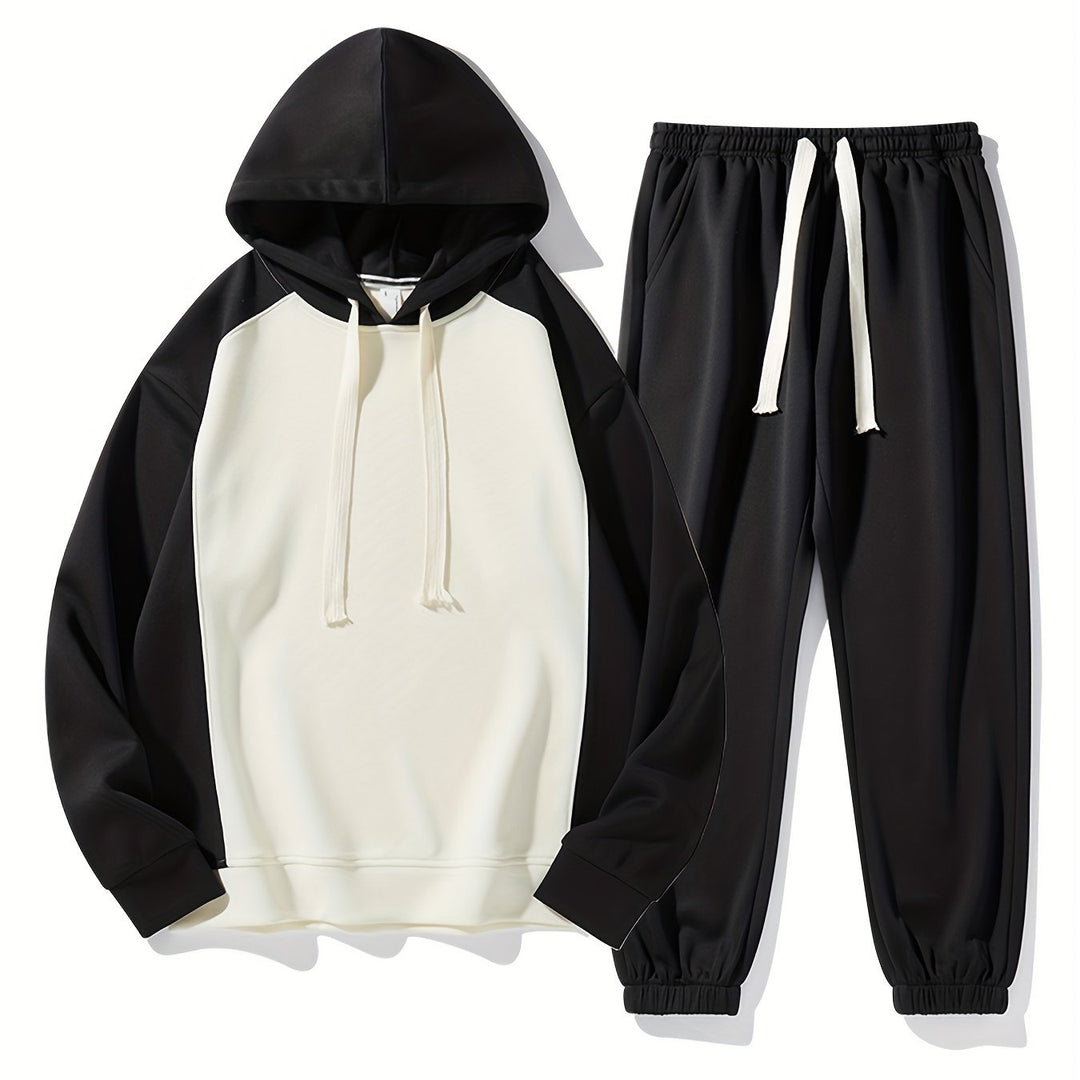 Heren sportset met sweatshirt en broek - Kaelen