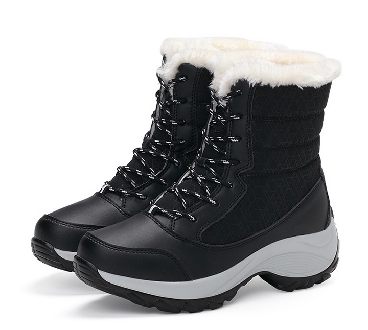 Waterdichte dames snowboots met warme voering - Elara