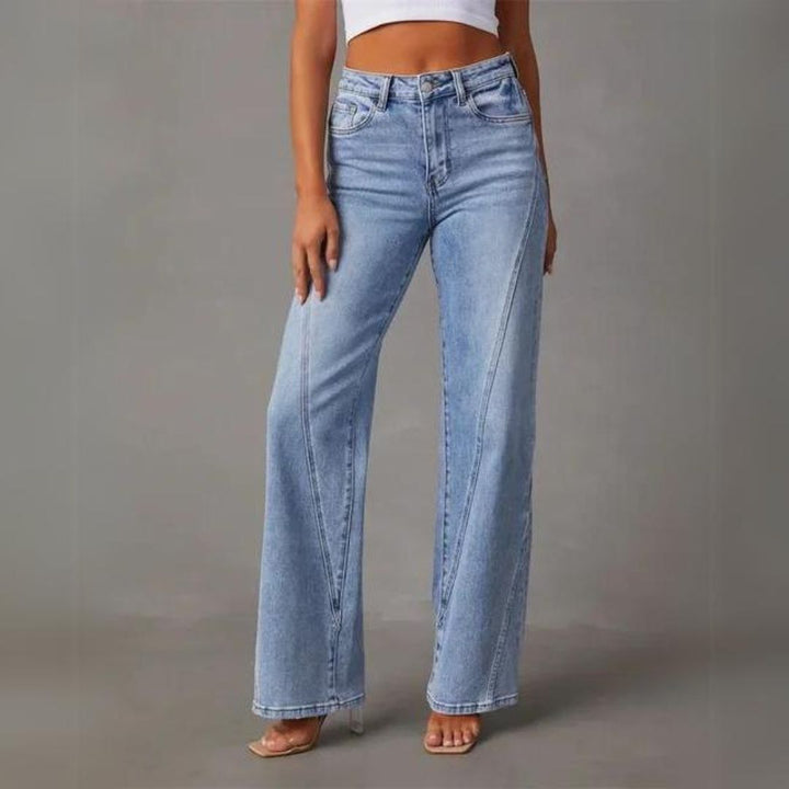 Klassieke vrijetijdsbroek voor dames - Rechte pijp