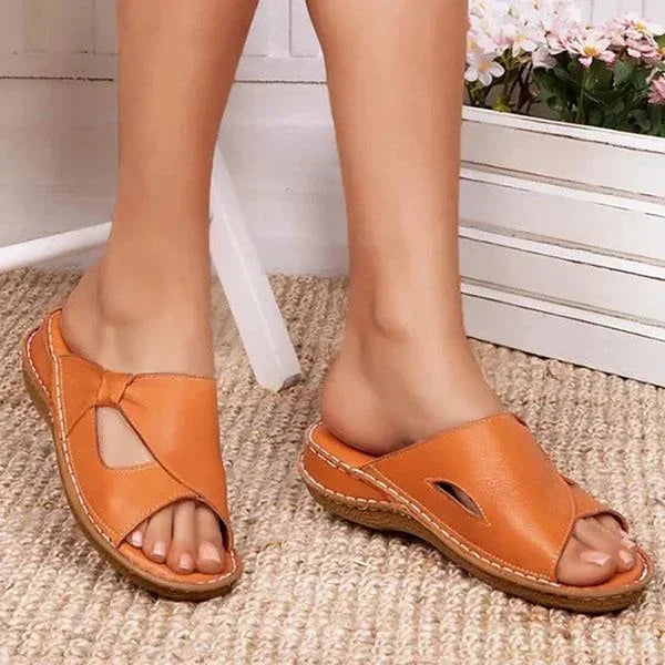Hazel - Leren sandalen
