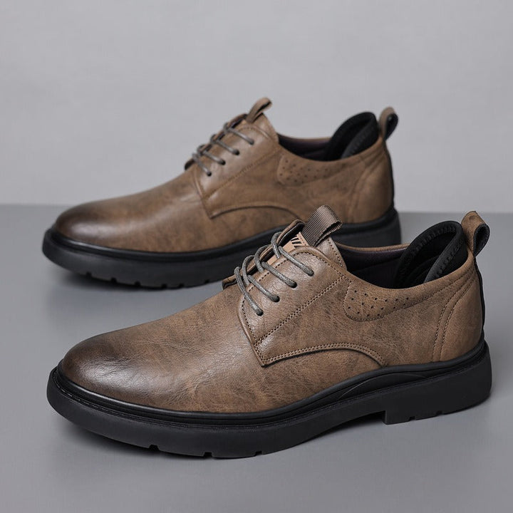 Casual herenschoenen synthetisch leer stevige zool - Tomás
