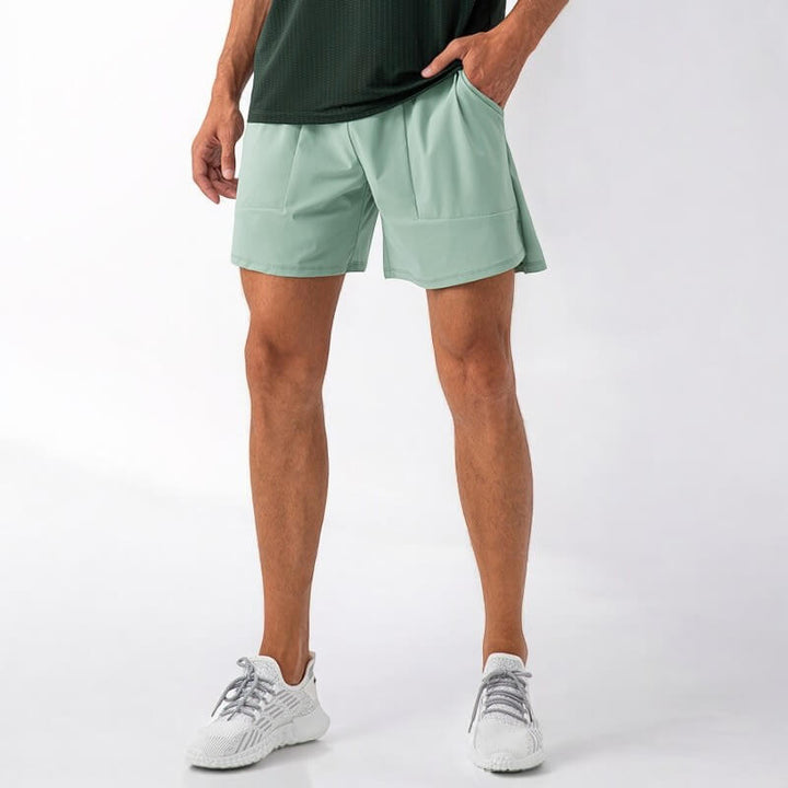 Moderne nylon herenshorts in verschillende kleuren