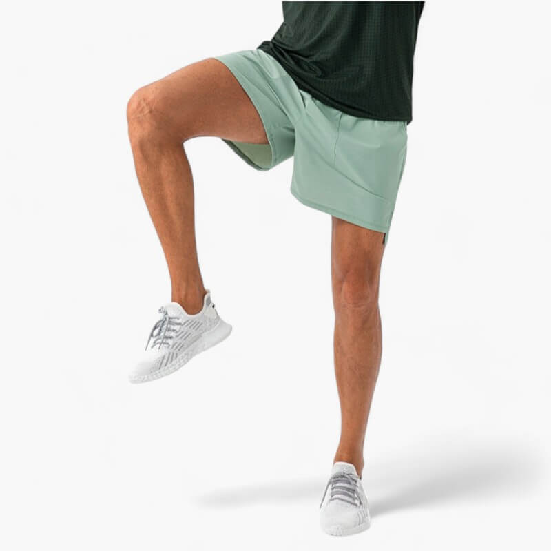 Moderne nylon herenshorts in verschillende kleuren