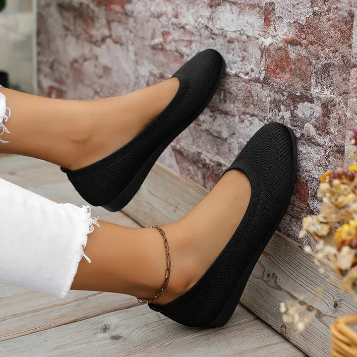 Flexibele gebreide damesschoenen met casual stijl - Renata
