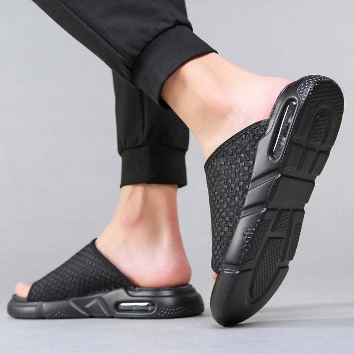 Herensportsandalen van ademend mesh met ergonomisch ontwerp - Dorian