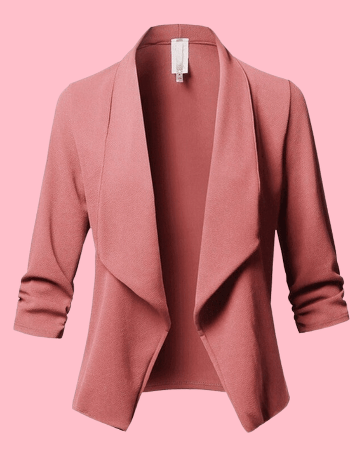 Roxy - Chique roze blazer voor dames