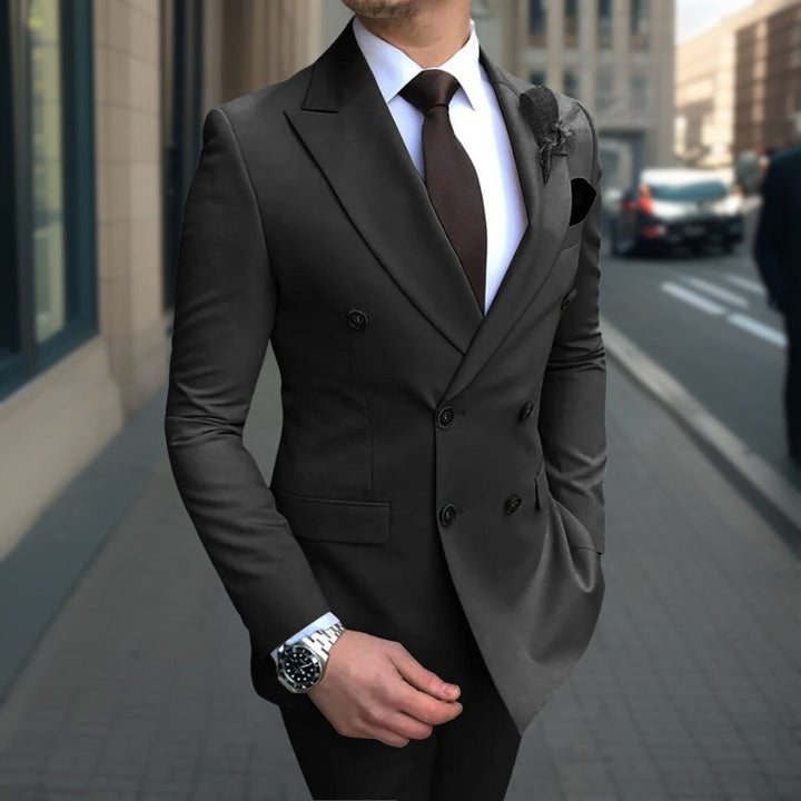 Alfonso - Beste kwaliteit business suit 3-delige set