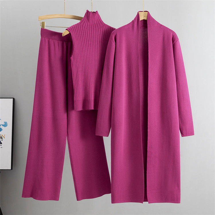 Winter driedelige gebreide set - Isolde