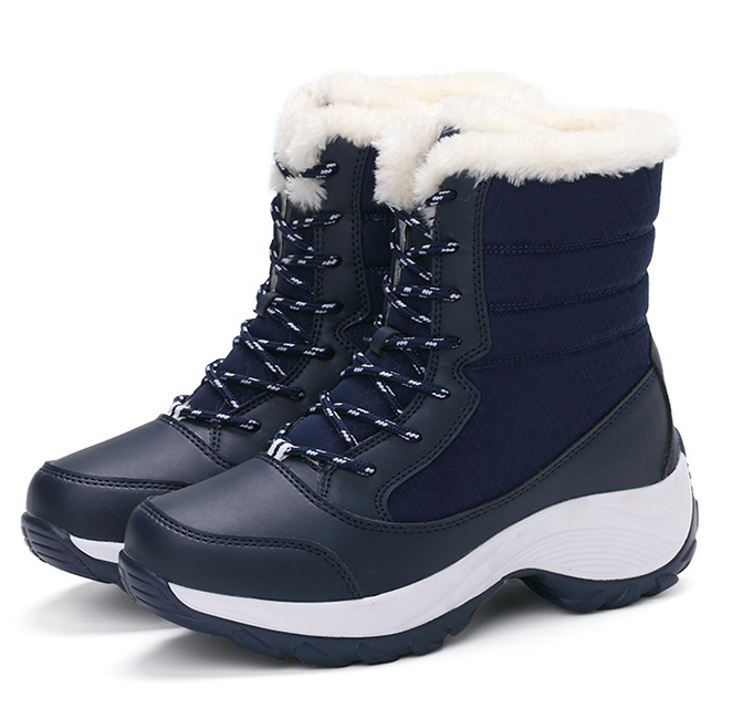 Waterdichte dames snowboots met warme voering - Elara