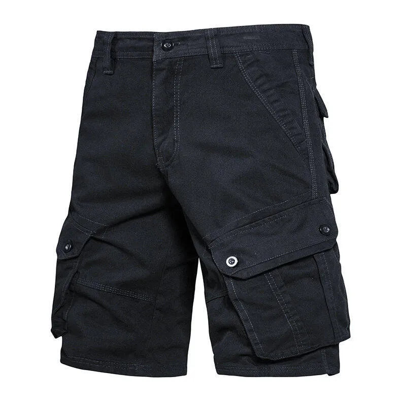 Vrijetijdsshort met cargozak voor heren - Jason