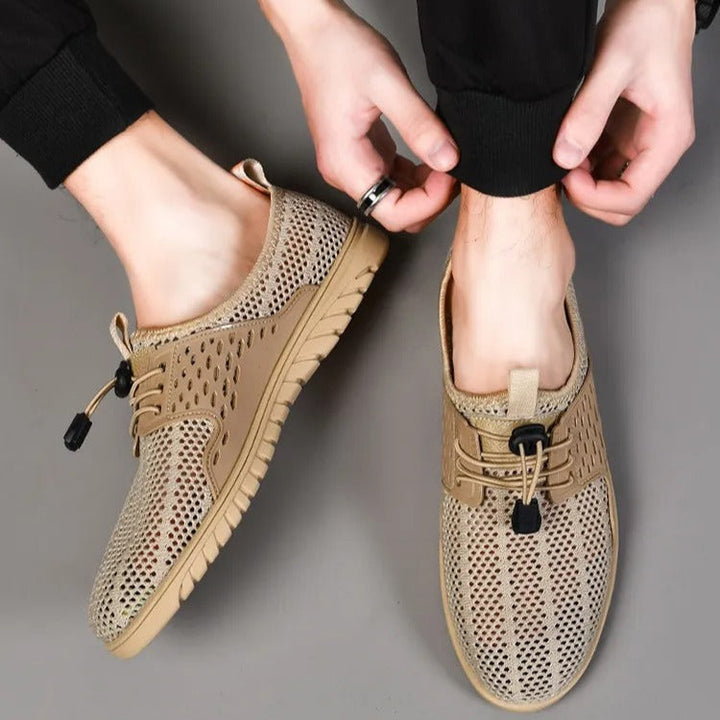Ademende herentrainers van mesh lichtgewicht stijl - Damien