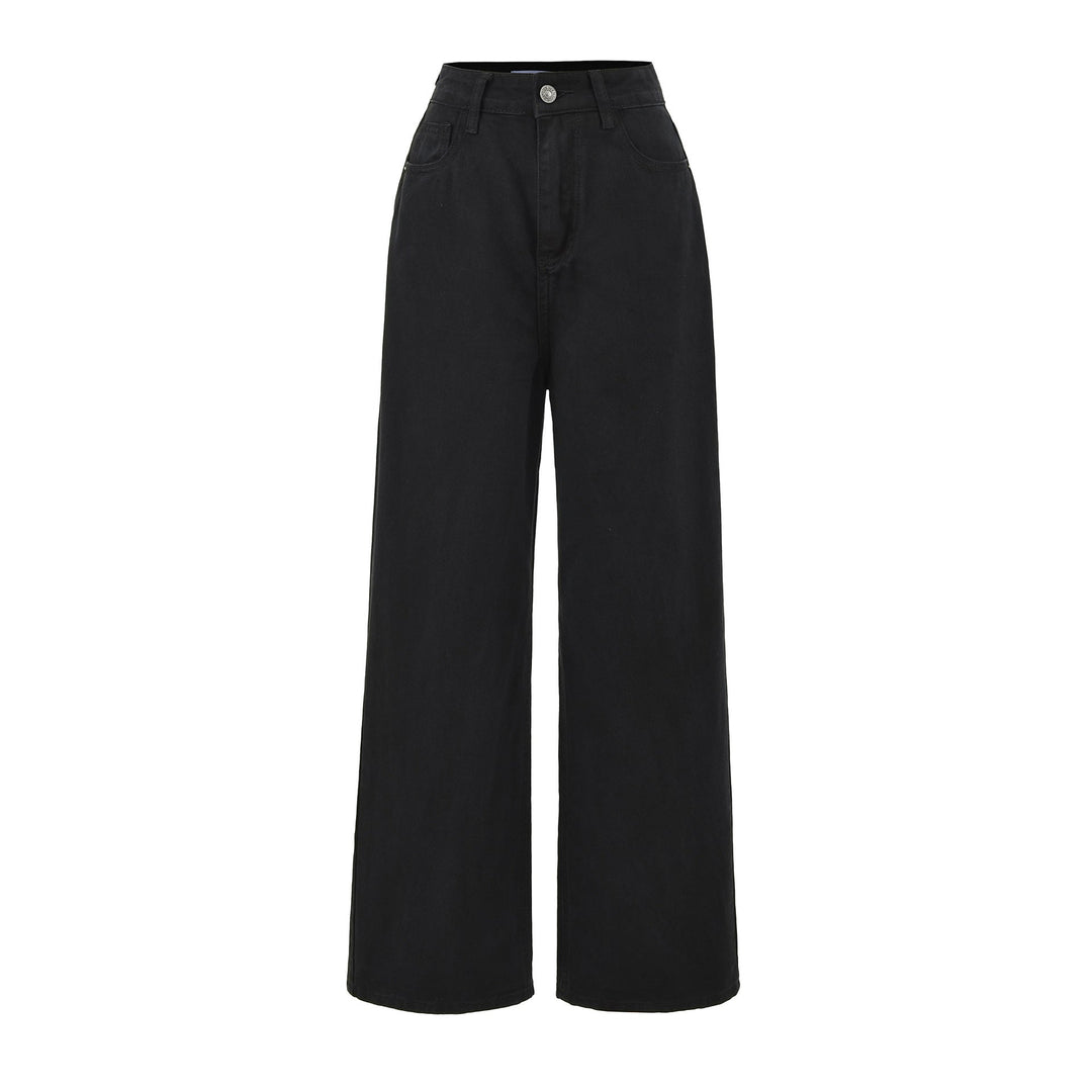 Damesbroek met wijde pijpen en hoge taille - Savrelle