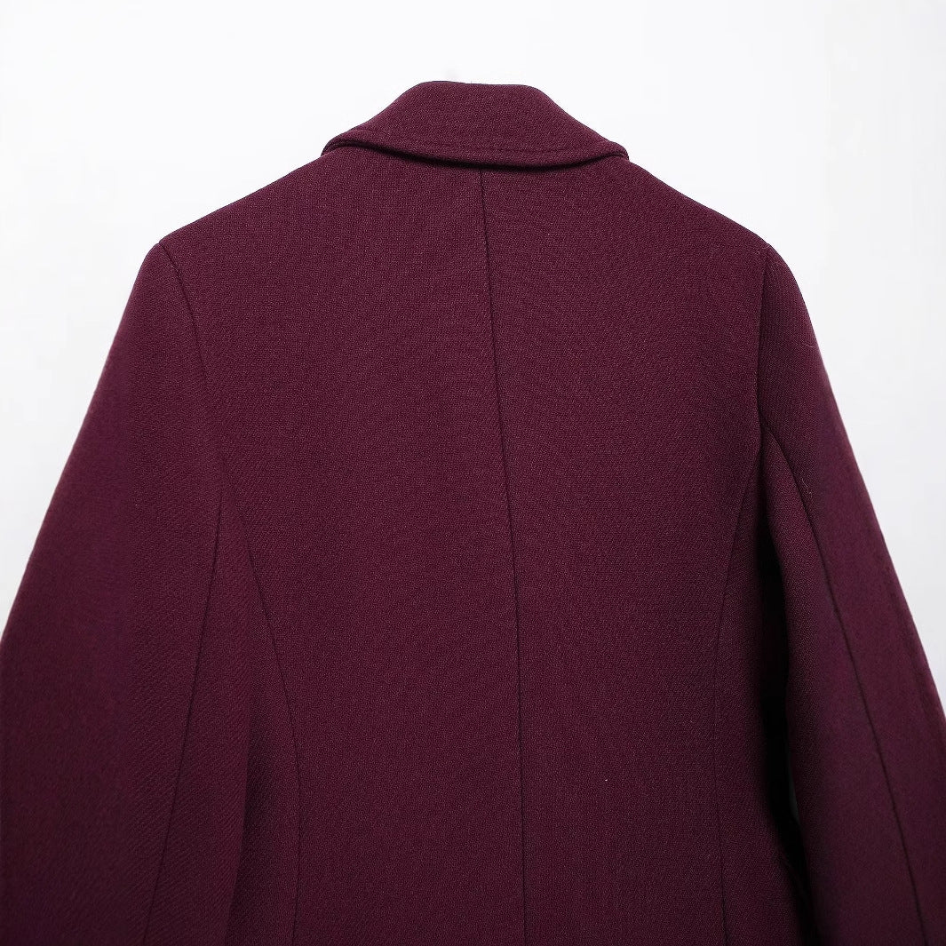 Seizoensjas met dubbele borst voor dames - Eline