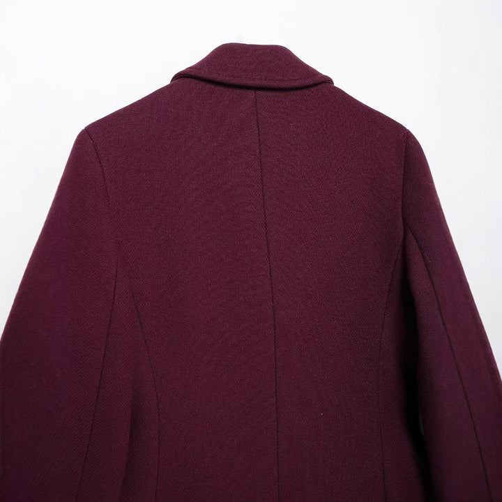 Seizoensjas met dubbele borst voor dames - Eline