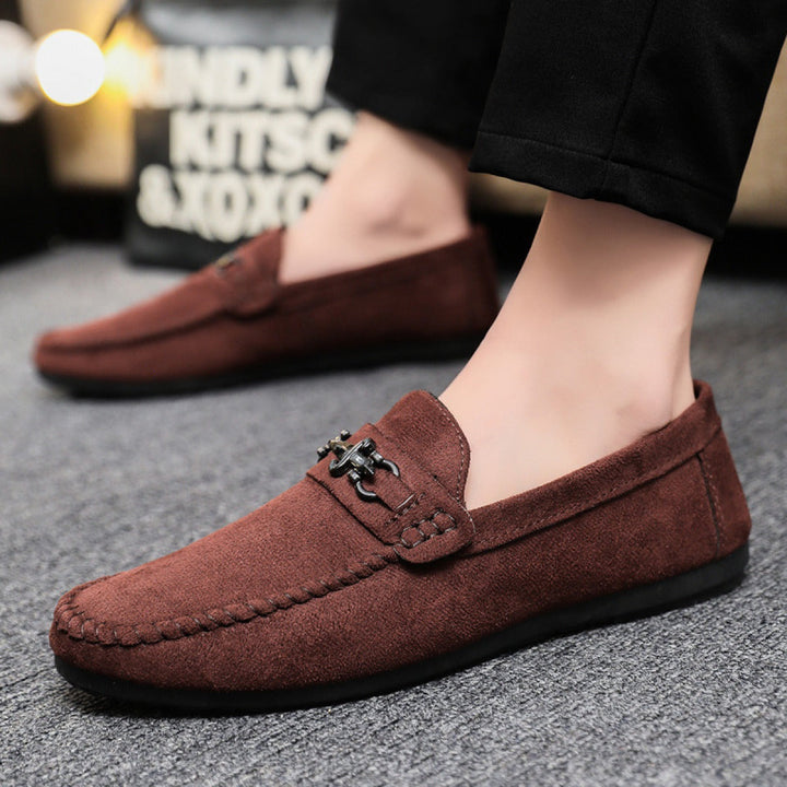 Zachte suède herenschoenen in casual stijl - Mateo