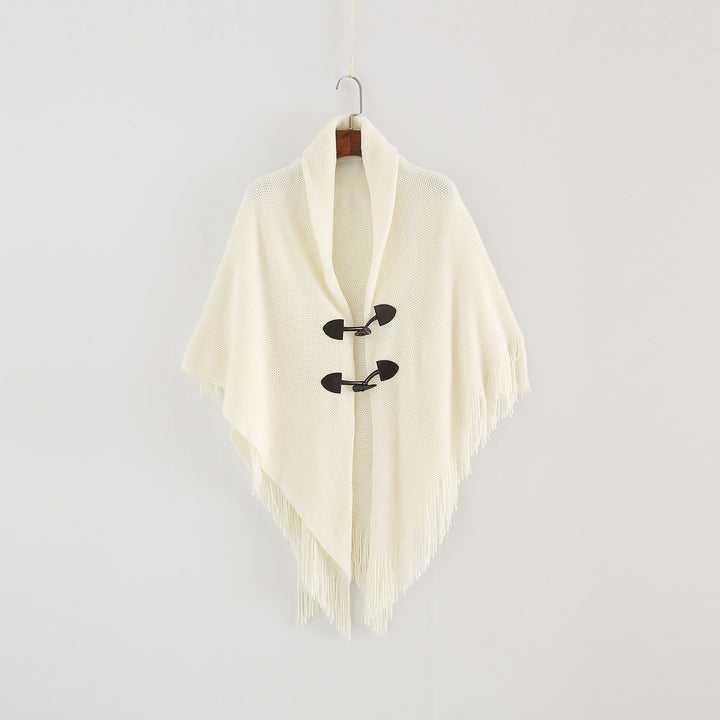 Losse poncho sjaal