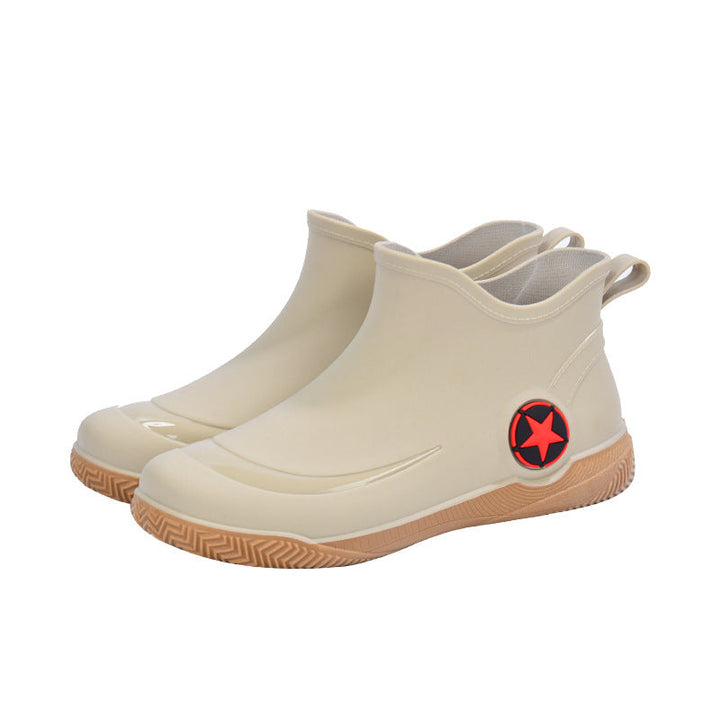 Korte waterdichte regenlaarzen voor heren - Rasmus