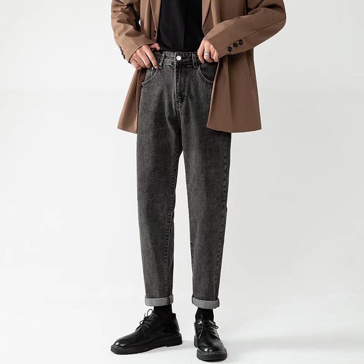 Herenjeans met hoge taille - Torvild