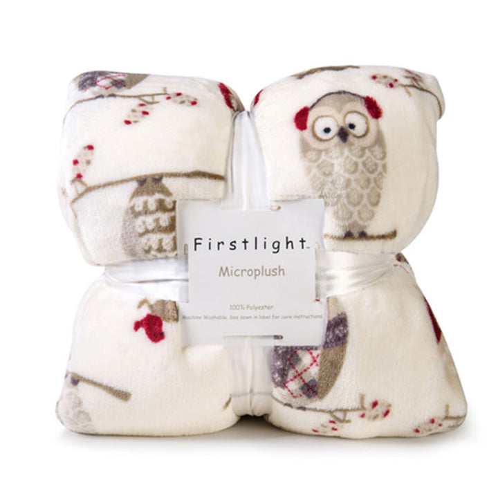 Dubbele winterdeken met zacht wollen effect