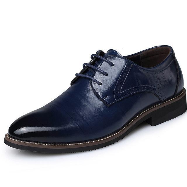 Leren veterschoenen voor heren - Henrik