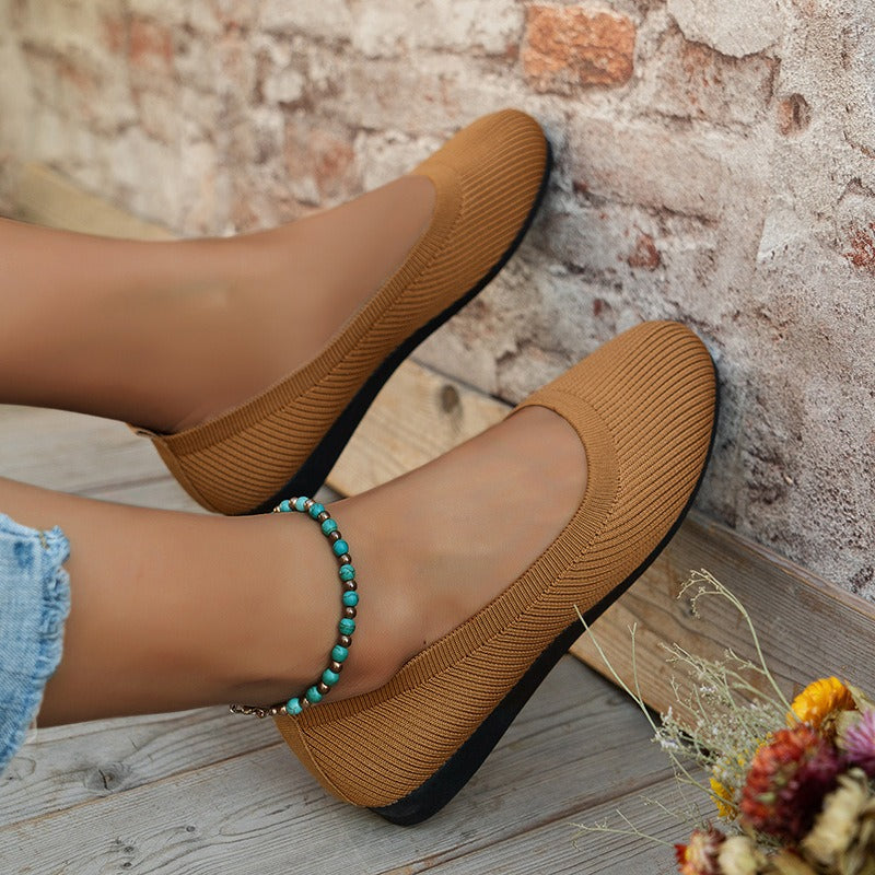 Flexibele gebreide damesschoenen met casual stijl - Renata