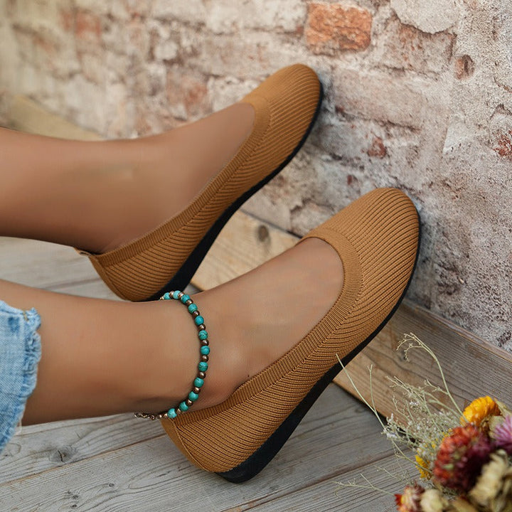 Flexibele gebreide damesschoenen met casual stijl - Renata