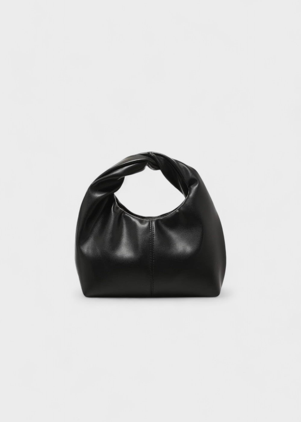 Dames hobo tas rond handvat synthetisch leer modern ontwerp - Mauve