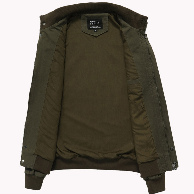 Herenjas katoen militair casual - Arvid