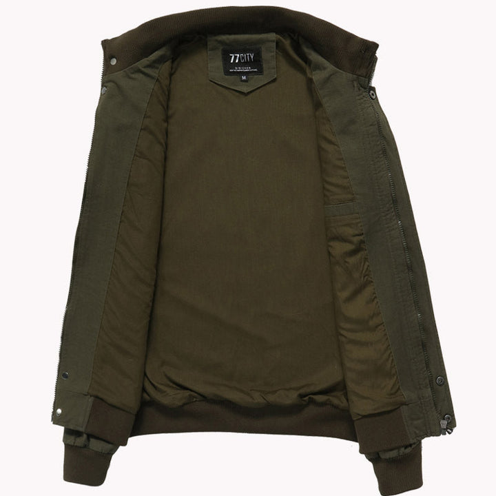 Herenjas katoen militair casual - Arvid