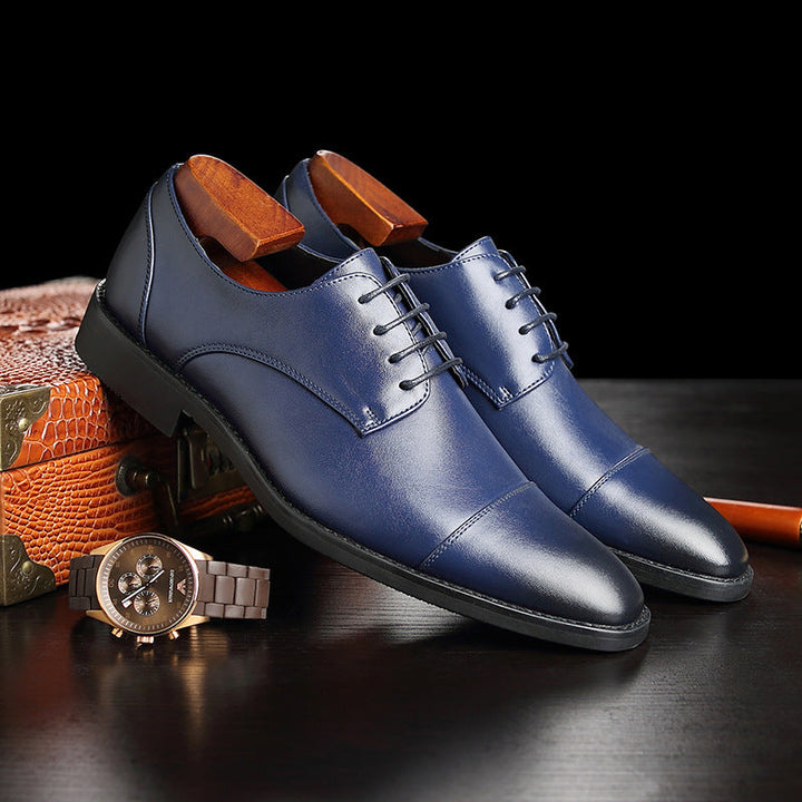 Leren herenschoenen met elegante vetersluiting - Viktor