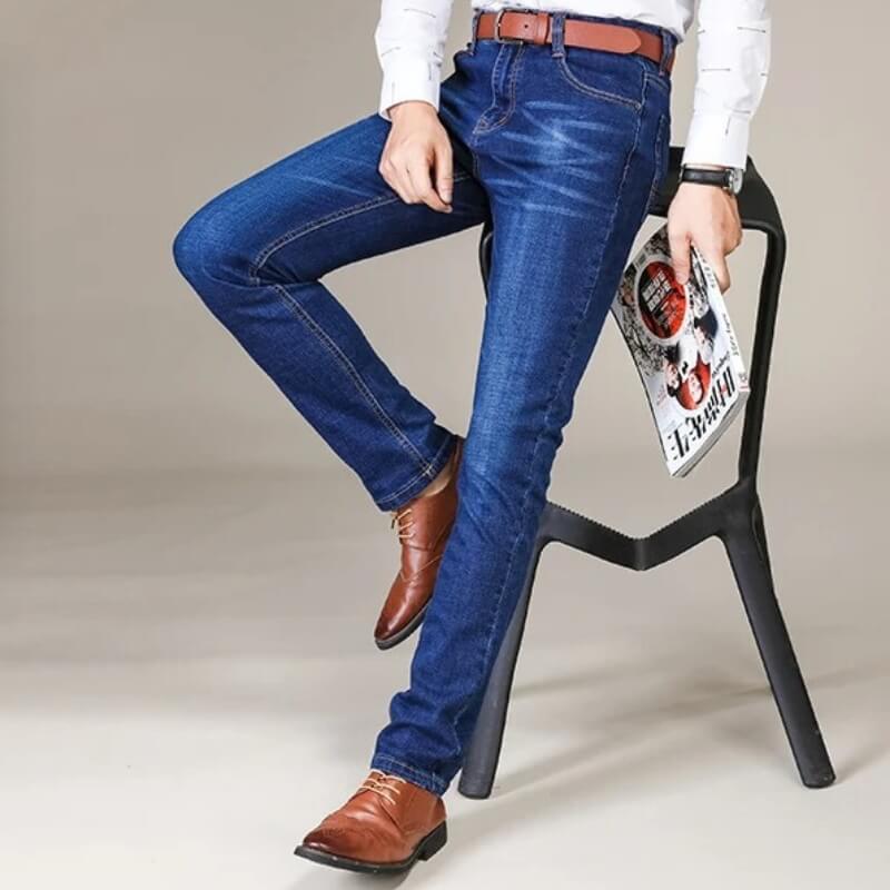 Moderne slim-fit jeans voor mannen