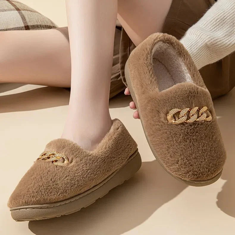 Damesslippers elegant zacht effect - Nirel