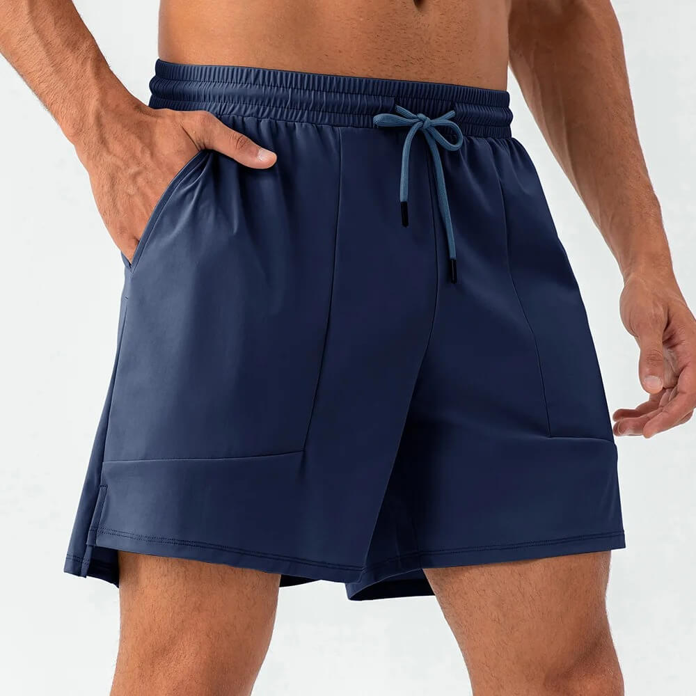 Moderne nylon herenshorts in verschillende kleuren