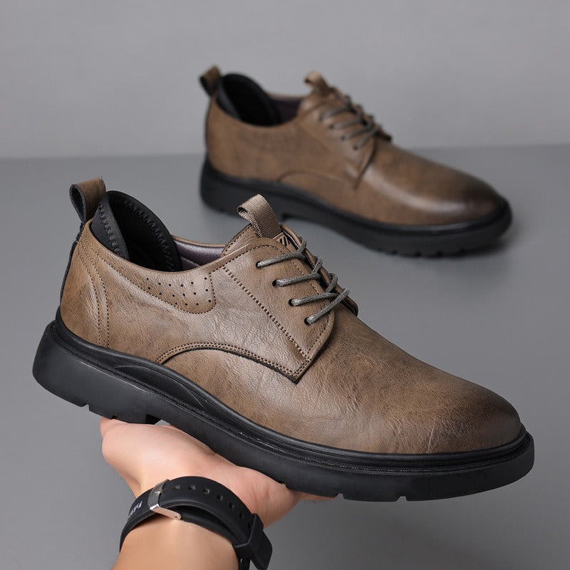 Casual herenschoenen synthetisch leer stevige zool - Tomás