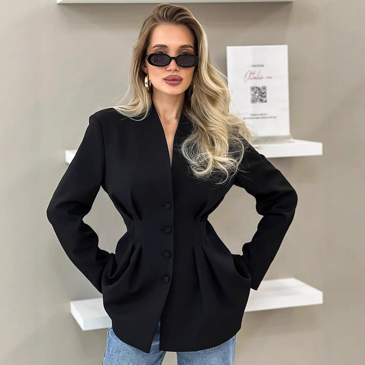 Slim fit blazer voor dames - Adira